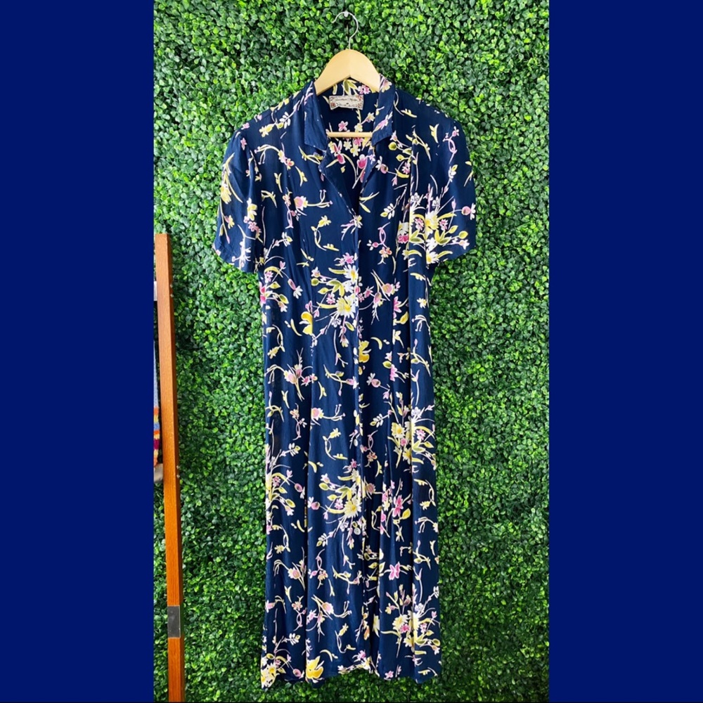 Jonathan Martin floral maxi dress